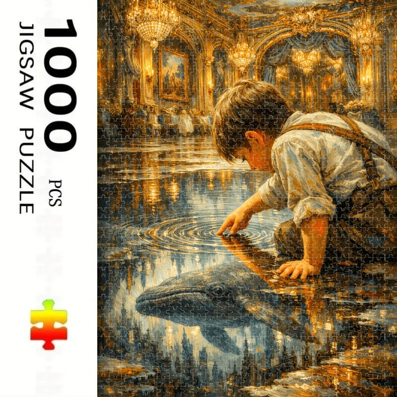 Large Size Jigsaw Puzzle 500/1000/1200/2000 Pcs Portrait of A Boy Puzzles for Adults Stress Relief Toys Gift
Large Size Jigsaw Puzzle 500/1000/1200/2000 Pcs Portrait of A Boy Puzzles for Adults Stress Relief Toys Gift