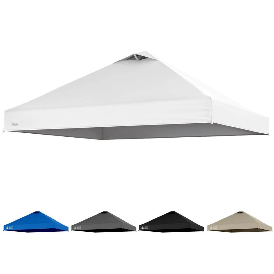 10x10 Canopy Replacement Top Only Compatible with RM100H Series, Silver Coated with Air Vent, White Top Only
10x10 Canopy Replacement Top Only Compatible with RM100H Series, Silver Coated with Air Vent, White Top Only