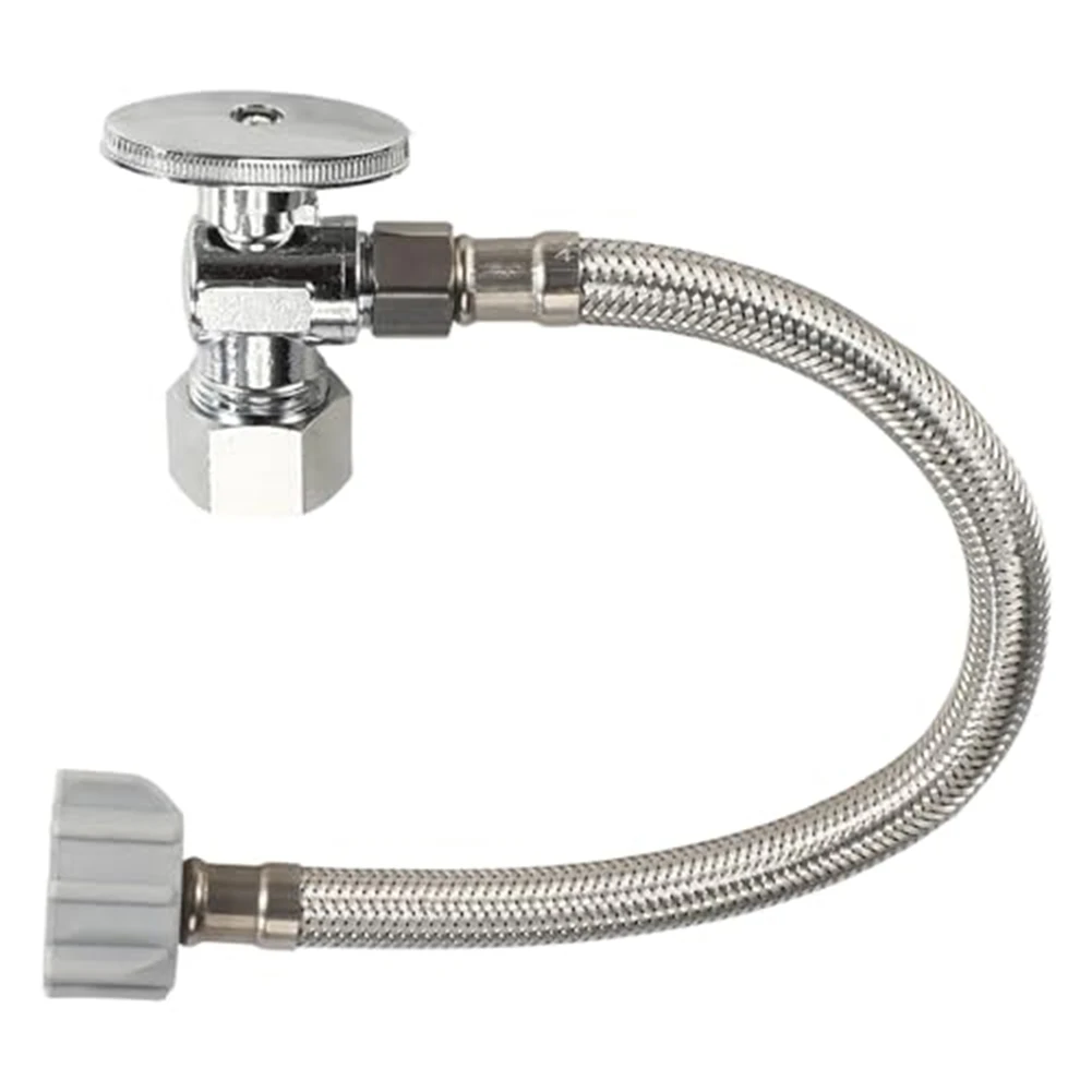Complete Toilet Hose Kit with Stainless Steel LeakProof Connector and ShutOff Valve for Standard and Smart Toilets Installation
Complete Toilet Hose Kit with Stainless Steel LeakProof Connector and ShutOff Valve for Standard and Smart Toilets Installation