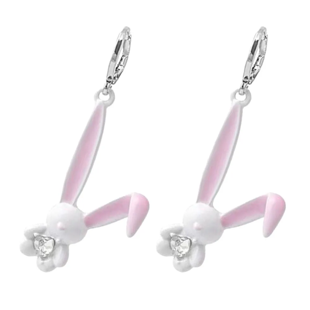 Rabbit Earrings Fashionable Cartoon Alloy Dangle Stud Jewelry Bunny Ear Accessories Trendy Valentine Gifts Easter
Rabbit Earrings Fashionable Cartoon Alloy Dangle Stud Jewelry Bunny Ear Accessories Trendy Valentine Gifts Easter