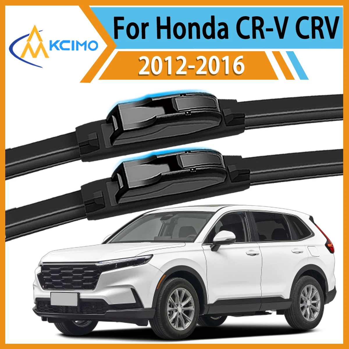 Drive Confidently 2PCS Premium Wiper Blades for Honda CR-V CRV CRV4 MK4 2012-2016 All-Season Clarity Strong Frame Smooth Wipe
Drive Confidently 2PCS Premium Wiper Blades for Honda CR-V CRV CRV4 MK4 2012-2016 All-Season Clarity Strong Frame Smooth Wipe