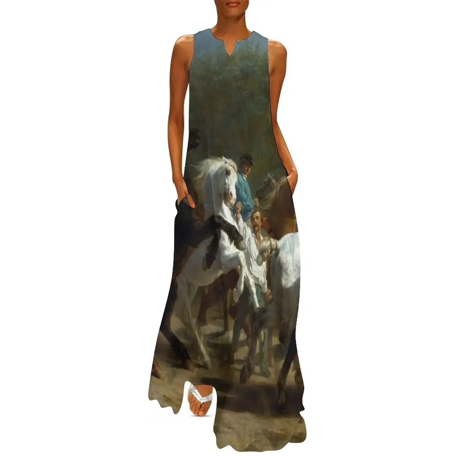 Horse Fair - Rosa Bonheur - 1855 Long Dress dresses with long sleeves wedding dresses for woman summer dress korean women Dress
Horse Fair - Rosa Bonheur - 1855 Long Dress dresses with long sleeves wedding dresses for woman summer dress korean women Dress