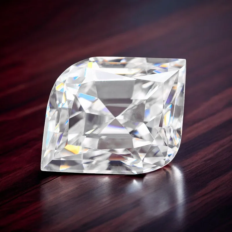 With GRA Certificate Moissanite Stone Leaf Shape D Color Specail Cuting Charm Gemstone for Advanced Jewelry Making
With GRA Certificate Moissanite Stone Leaf Shape D Color Specail Cuting Charm Gemstone for Advanced Jewelry Making