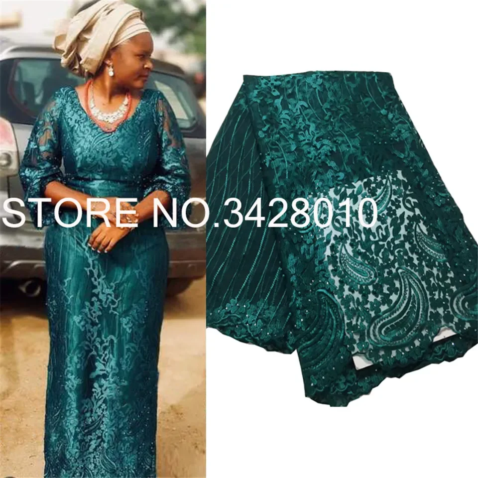 Green African Lace Fabric 2024 High Quality Embroidery Beaded Latest Nigerian Lace Fabric 5yards for French Tulle Lace Fabric M3
Green African Lace Fabric 2024 High Quality Embroidery Beaded Latest Nigerian Lace Fabric 5yards for French Tulle Lace Fabric M3