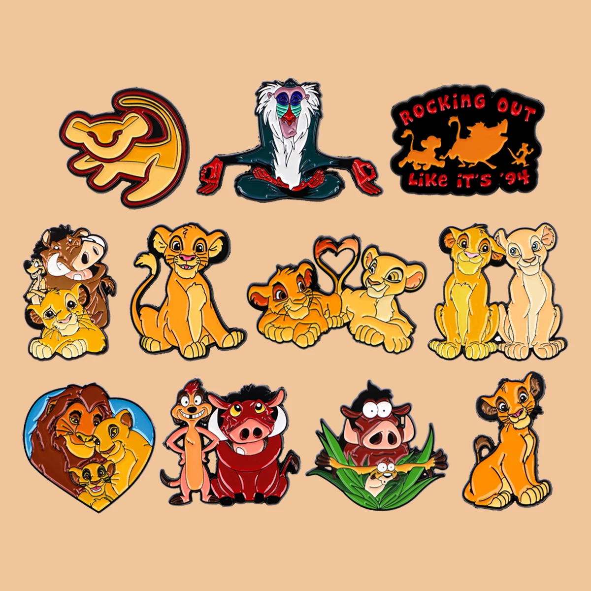 Cartoon Animals King Enamel Pin Classic Anime Lion Brooch Metal Pin Badge on Backpack Clothing Accessories Fashion Jewelry Gifts
Cartoon Animals King Enamel Pin Classic Anime Lion Brooch Metal Pin Badge on Backpack Clothing Accessories Fashion Jewelry Gifts