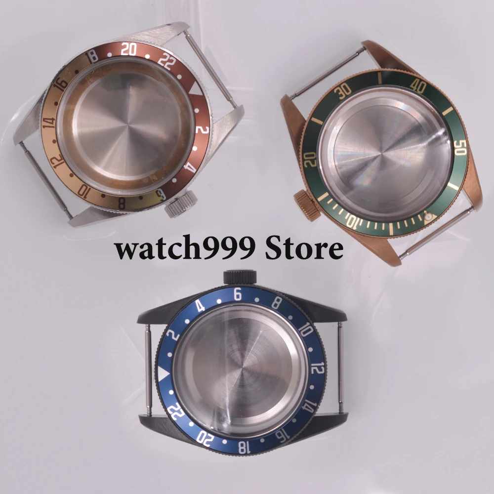 41mm black/Silver/brown watch case sapphire glass fit NH35 NH36 ETA 2836 Miyota ETA2824 PT5000 movement
41mm black/Silver/brown watch case sapphire glass fit NH35 NH36 ETA 2836 Miyota ETA2824 PT5000 movement