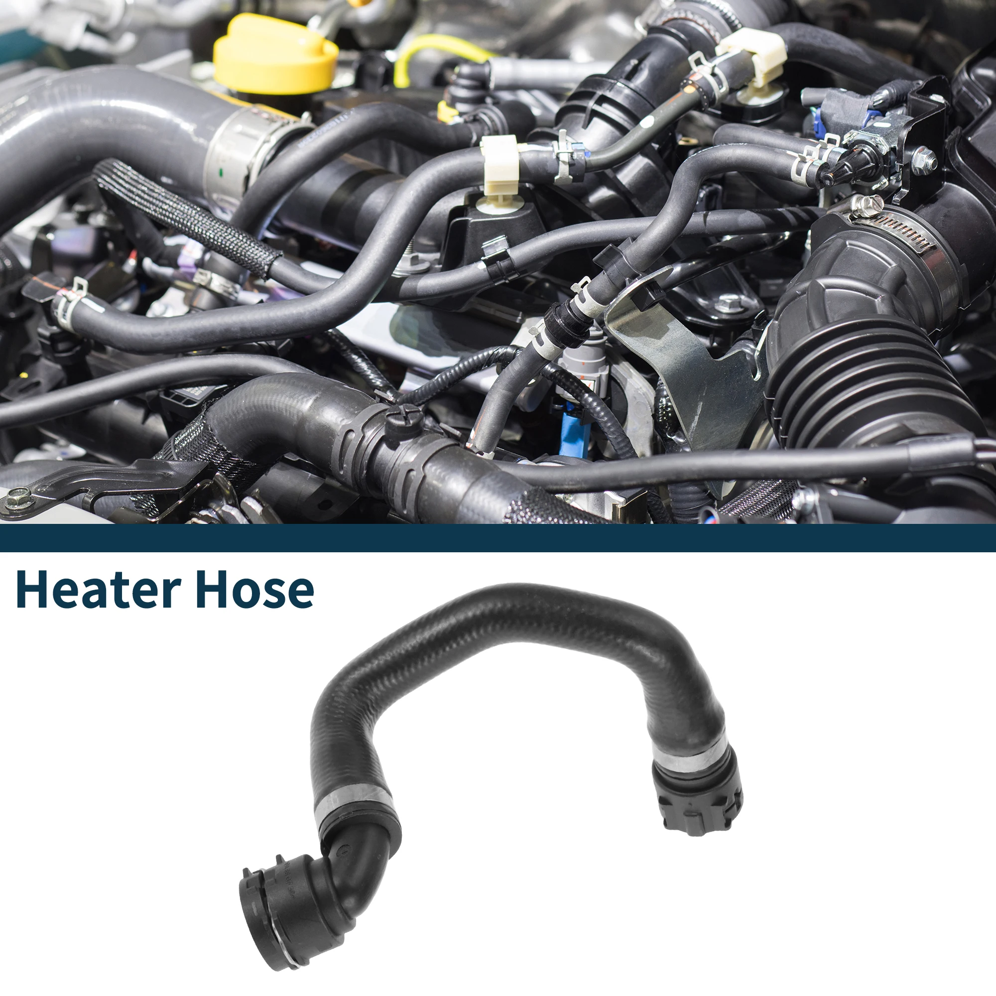 UXCELL Шланг отопителя для Audi A5 2011-2016 A5 Quattro Хорошая герметизация No 8K0819332A Шланг переливного бака охлаждающей жидкости двигателя, черный, 1 шт. 
UXCELL Шланг отопителя для Audi A5 2011-2016 A5 Quattro Хорошая герметизация No 8K0819332A Шланг переливного бака охлаждающей жидкости двигателя, черный, 1 шт.