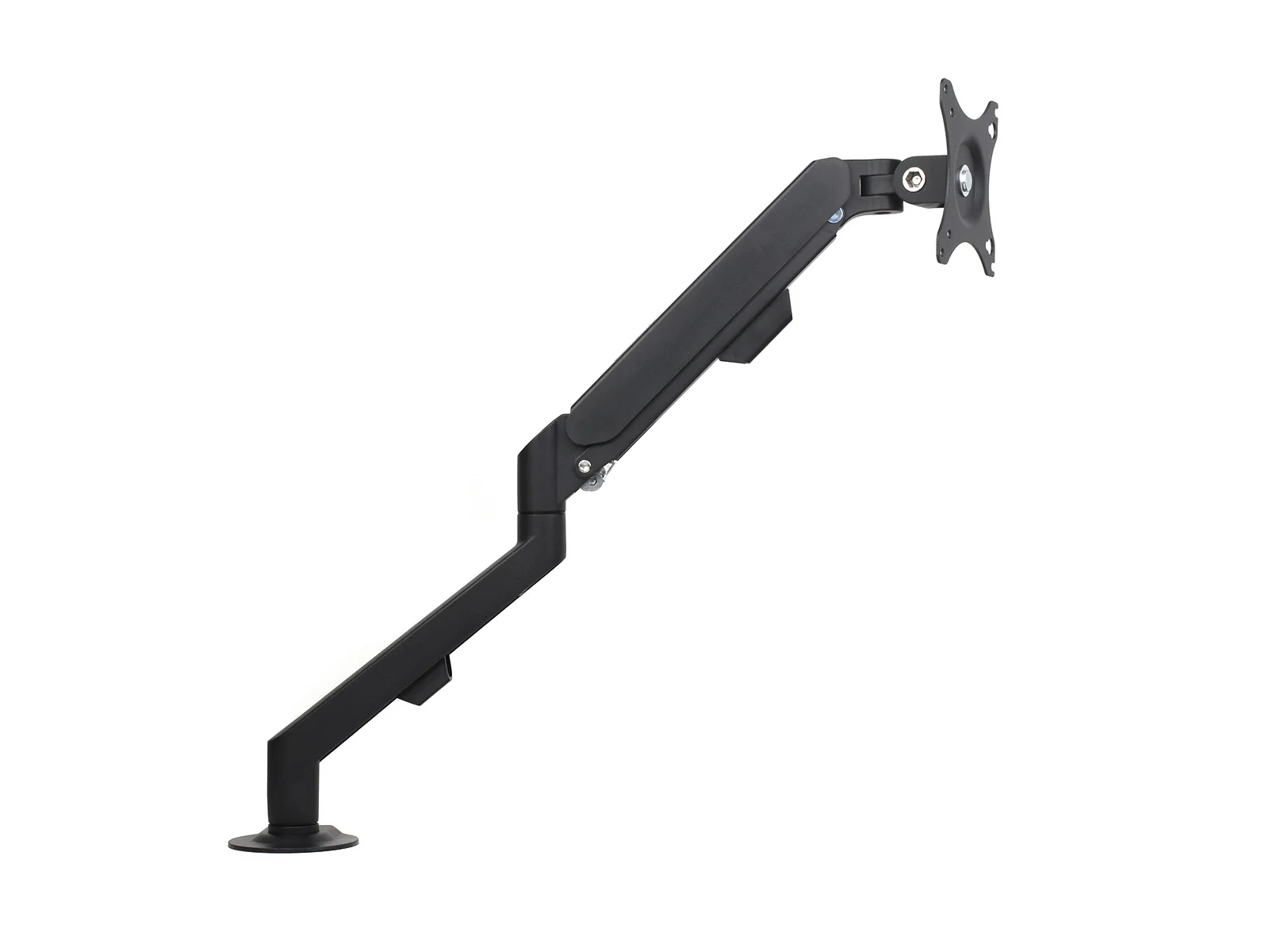 Gas Spring Monitor Arm For 17~30 Inch Display Monitor, Free Height Adjustment, Supports Multi-Angle Rotation And Expansion
Gas Spring Monitor Arm For 17~30 Inch Display Monitor, Free Height Adjustment, Supports Multi-Angle Rotation And Expansion