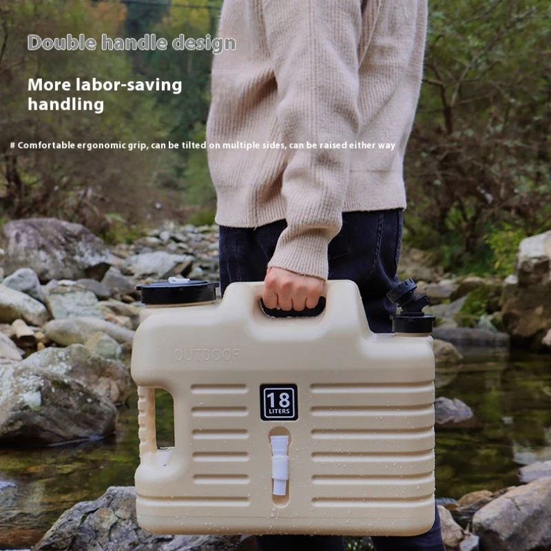 Portable Portable Water Storage Bucket Large Capacity Outdoor Camping Trekking Expedition Equipment with Taps Camping Supplies
Portable Portable Water Storage Bucket Large Capacity Outdoor Camping Trekking Expedition Equipment with Taps Camping Supplies