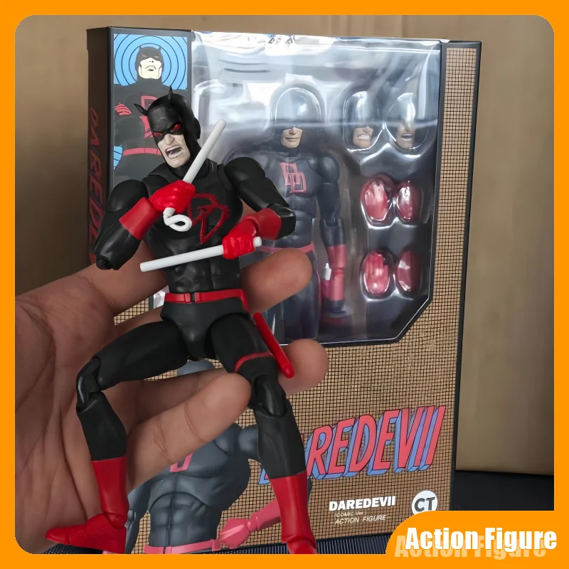 Фигурка Ct Mafex 223 Daredevil в черном костюме (версия из комиксов) Том Хиддлстон, модель для коллекции, украшение для рабочего стола, подарок на день рождения/праздник
Фигурка Ct Mafex 223 Daredevil в черном костюме (версия из комиксов) Том Хиддлстон, модель для коллекции, украшение для рабочего стола, подарок на день рождения/праздник