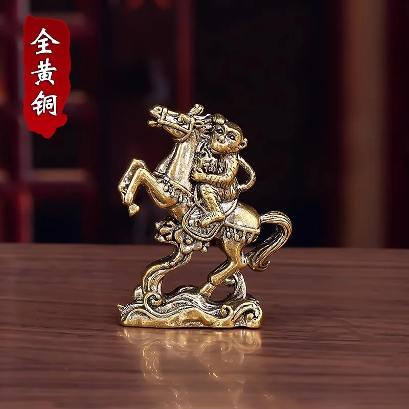 Solid Brass Horse to , Monkey to Seal the Post Retro Antique Home Decor Tea Pet Desktop Craft Small Ornament
Solid Brass Horse to , Monkey to Seal the Post Retro Antique Home Decor Tea Pet Desktop Craft Small Ornament
