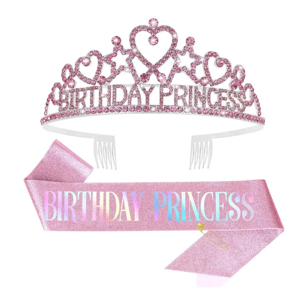 Birthday Party BIRTHDAY PRINCESS Princess Birthday Etiquette with Sparkling Stars Love Crown
Birthday Party BIRTHDAY PRINCESS Princess Birthday Etiquette with Sparkling Stars Love Crown