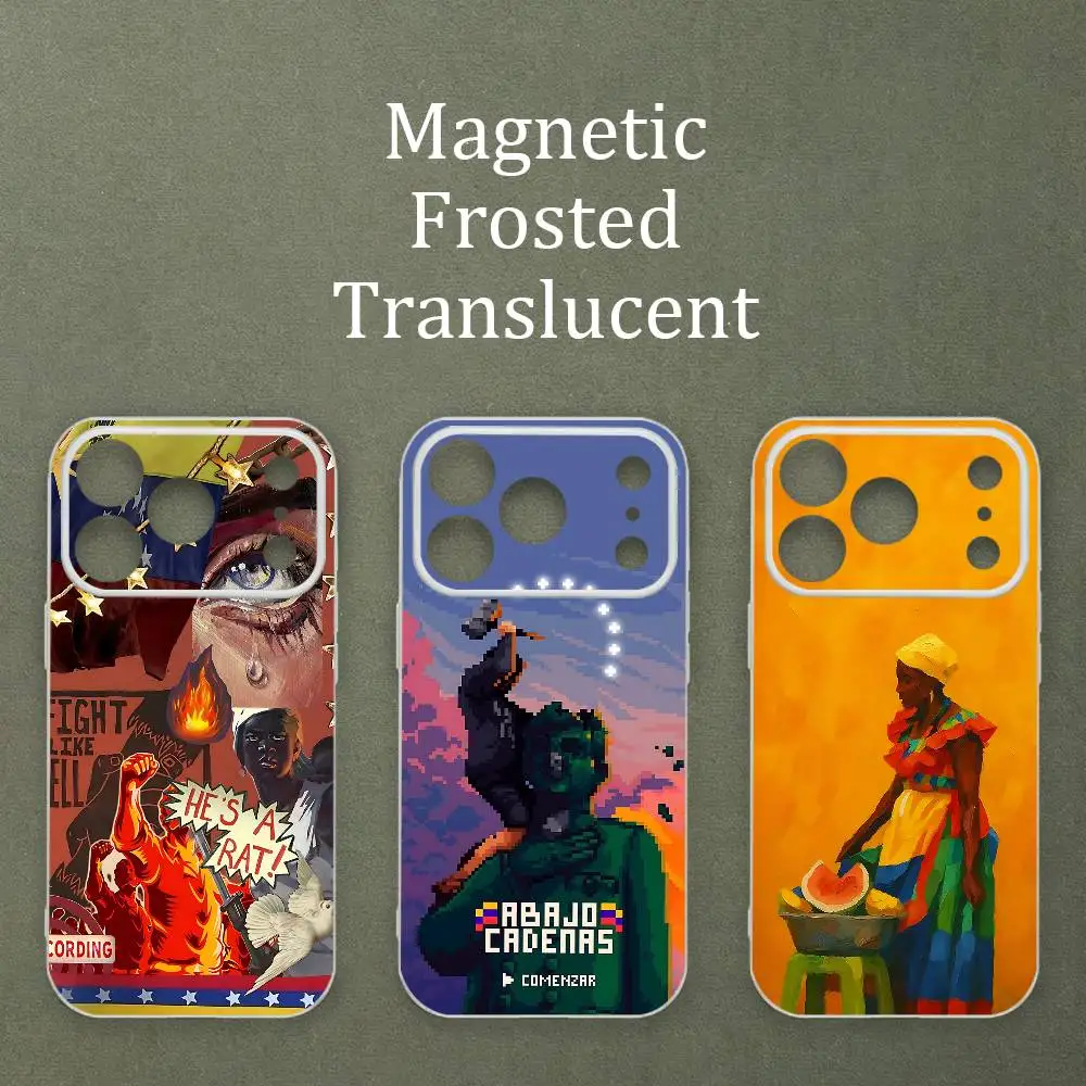 Art Venezuelan Culture Design Magnetic Matte Semi Clear Soft Case For MagSafe Shell iPhone 11 15 17 16 12 14 13 Pro Max
Art Venezuelan Culture Design Magnetic Matte Semi Clear Soft Case For MagSafe Shell iPhone 11 15 17 16 12 14 13 Pro Max