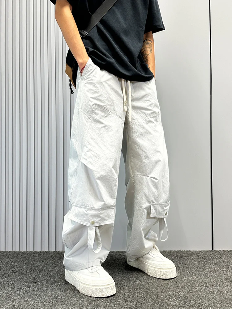 American High Street Pleated Work Pants Men's Summer Thin Loose Color Casual Paratrooper Design Men's Pants
American High Street Pleated Work Pants Men's Summer Thin Loose Color Casual Paratrooper Design Men's Pants