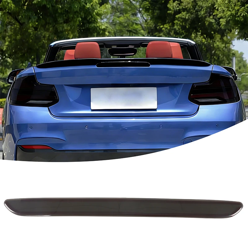 For BMW 2 Series F23 2014-2019 ABS Blackened Car High-mounted Brake Light Cover Trim Car Decorative Accessories
For BMW 2 Series F23 2014-2019 ABS Blackened Car High-mounted Brake Light Cover Trim Car Decorative Accessories