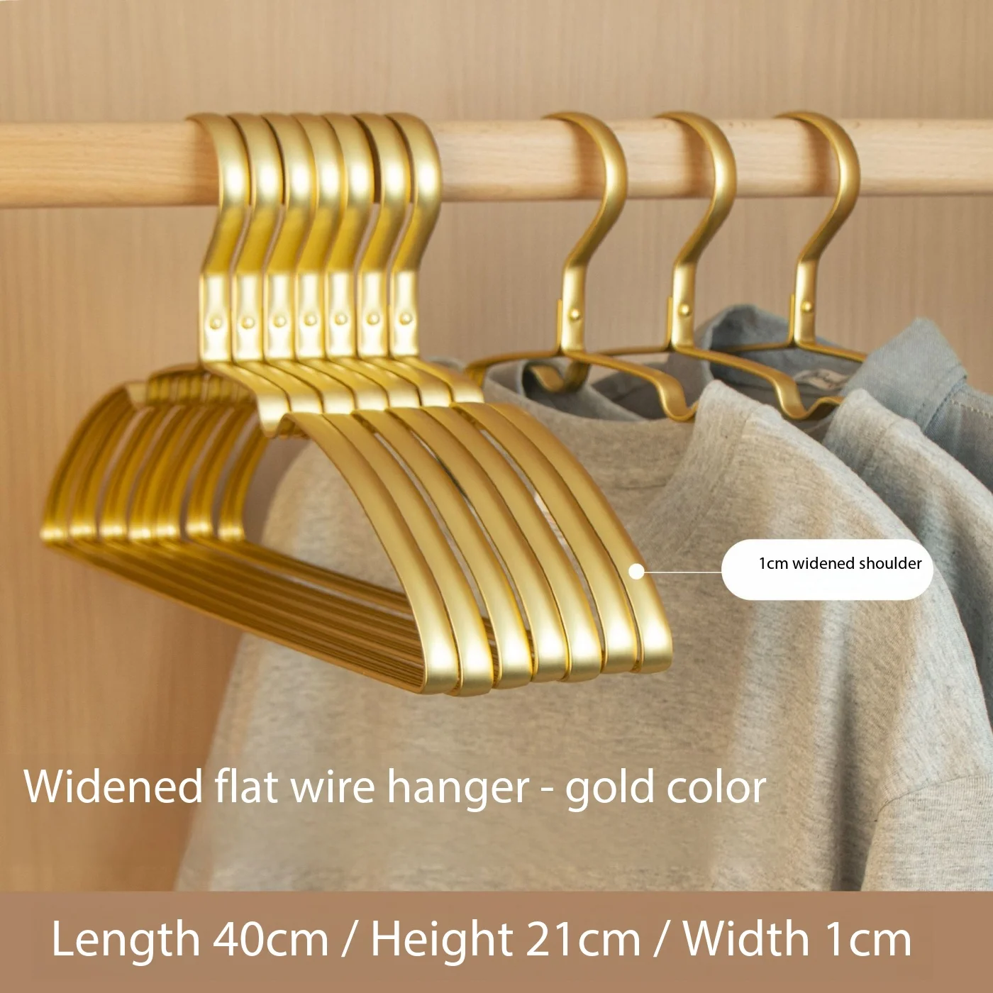 Home Clothes hanger aluminum alloy rack metal support wide shoulder seamless hanging household thick style seamless factory
Home Clothes hanger aluminum alloy rack metal support wide shoulder seamless hanging household thick style seamless factory