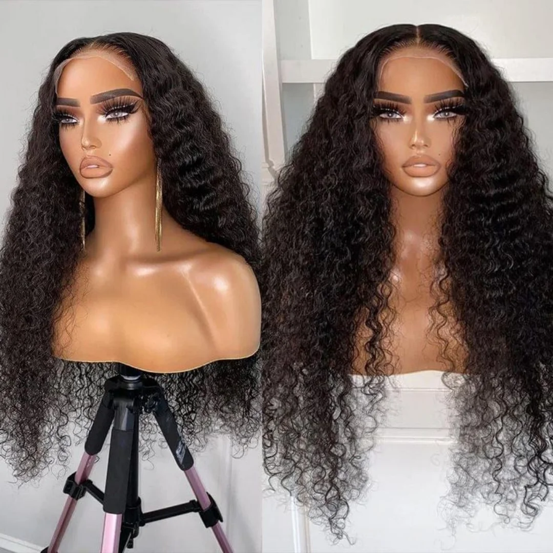 Middle Part Glueless 26“ Long Preplucked Natural Black 200% Density Kinky Curly Soft Lace Front Wig For Women Baby hair
Middle Part Glueless 26“ Long Preplucked Natural Black 200% Density Kinky Curly Soft Lace Front Wig For Women Baby hair