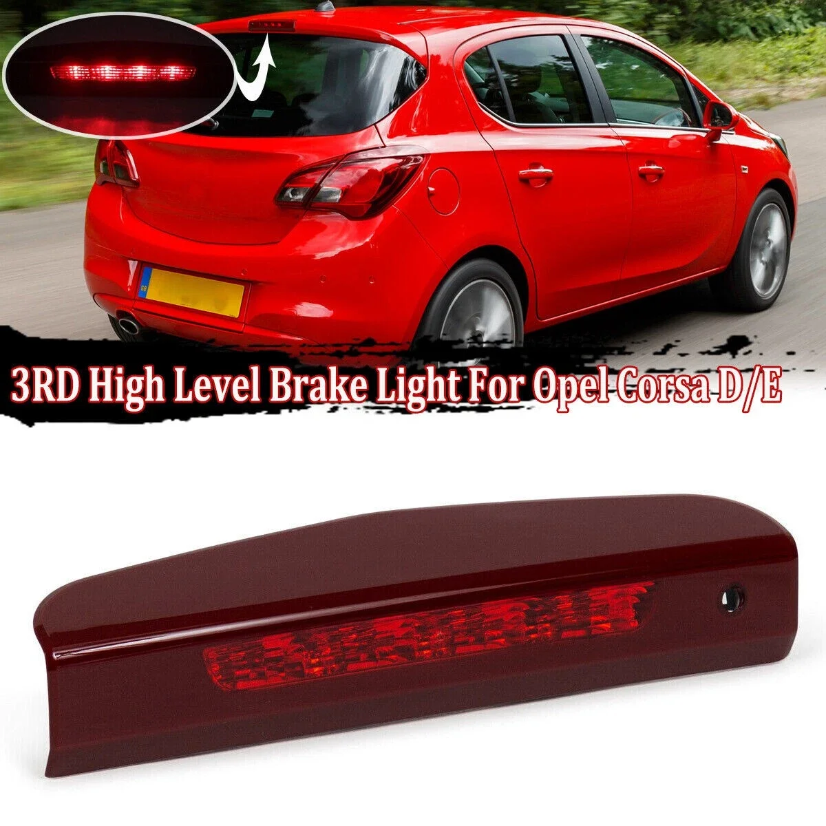 Car 3RD LED Rear Tail Light High Mount Stop Lamp 5 Door Third Brake Lamps For Corsa D/E 2007-2019 13188045 1222130 510511640
Car 3RD LED Rear Tail Light High Mount Stop Lamp 5 Door Third Brake Lamps For Corsa D/E 2007-2019 13188045 1222130 510511640