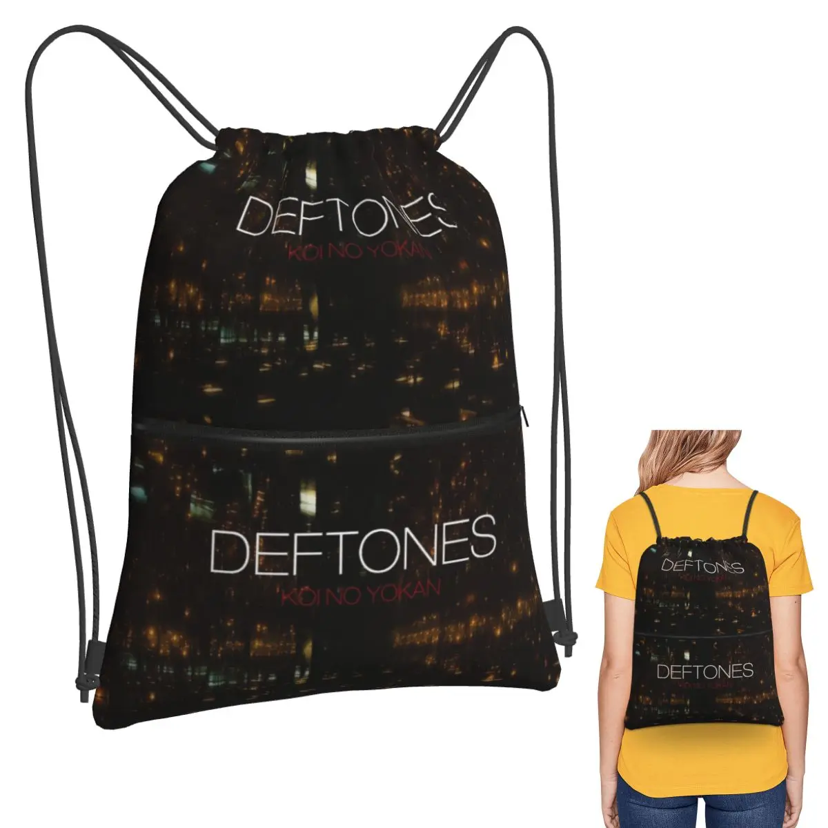 Band Deftones Backpacks Casual Drawstring Bundle Pocket Sports Bag Book Bags for Travel Students
Band Deftones Backpacks Casual Drawstring Bundle Pocket Sports Bag Book Bags for Travel Students