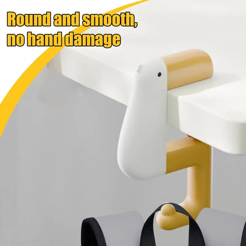 Desk Hanger No Drilling Under Desk Purse Holder Clamp Headphone Holder Multi-Purpose Table Side Hook for Home School
Desk Hanger No Drilling Under Desk Purse Holder Clamp Headphone Holder Multi-Purpose Table Side Hook for Home School