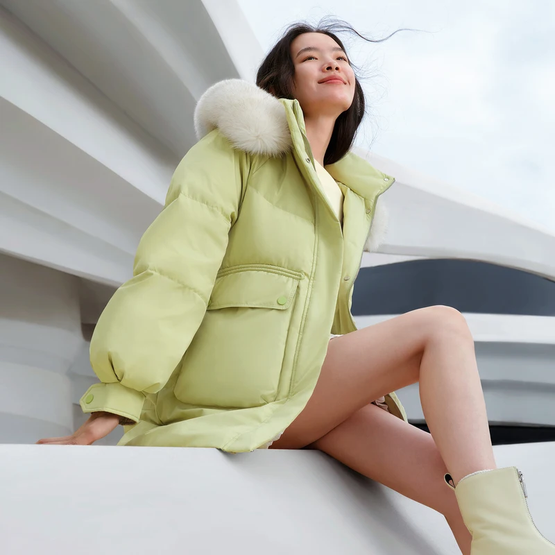 BOSIDENG Новый 90% пуховик для женщин, свободная теплая зимняя куртка, куртка-пуховик, утепленная теплая верхняя одежда
BOSIDENG Новый 90% пуховик для женщин, свободная теплая зимняя куртка, куртка-пуховик, утепленная теплая верхняя одежда
