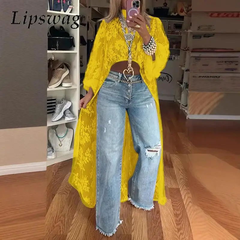 Simple Elegant Lantern Sleeve Female Shirt Sexy See-through Embroidery Tops Hot Woman Irregular Half Collar Temperament Blouse
Simple Elegant Lantern Sleeve Female Shirt Sexy See-through Embroidery Tops Hot Woman Irregular Half Collar Temperament Blouse