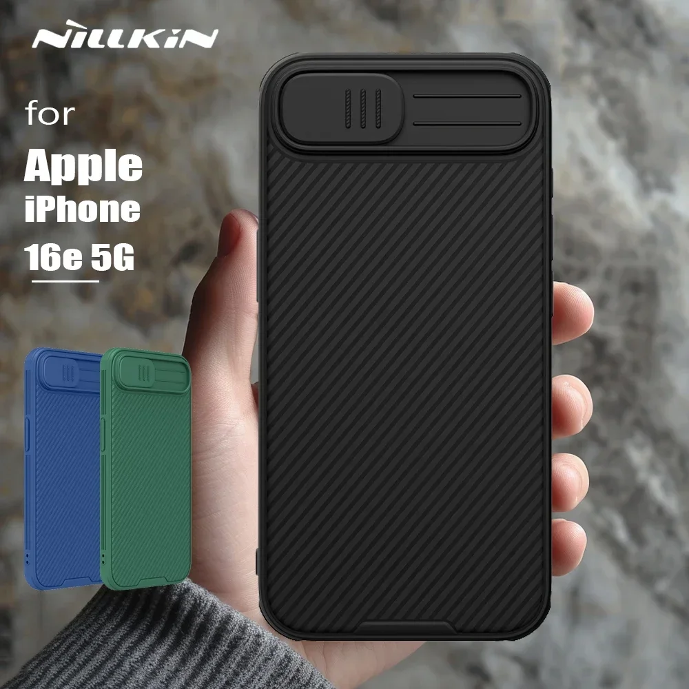 For iPhone 16e NILLKIN Case Camshield Pro Slide Lens Protection Bumper Camera Protection Back Cover
For iPhone 16e NILLKIN Case Camshield Pro Slide Lens Protection Bumper Camera Protection Back Cover
