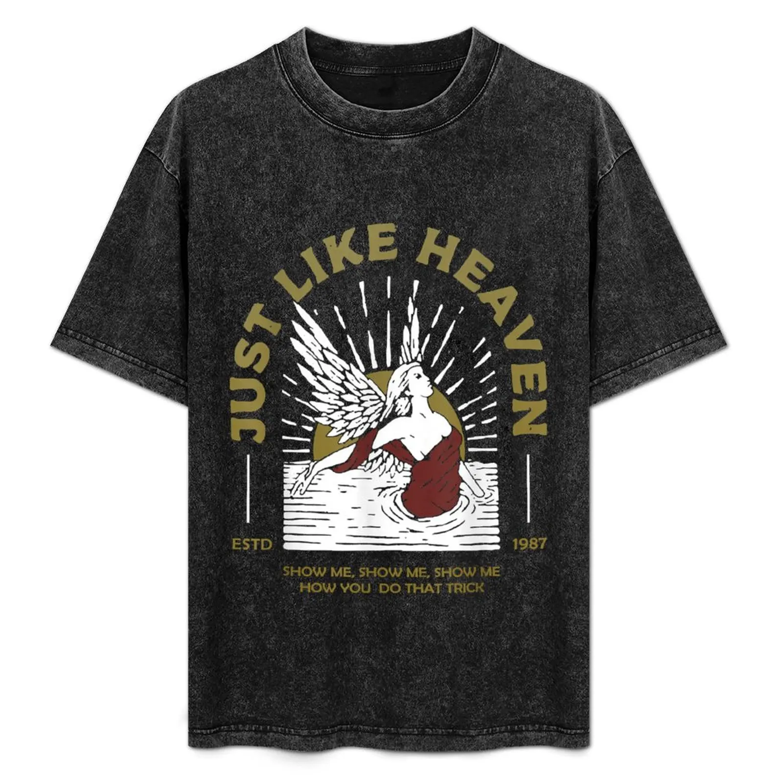 Mens Womens Like Heaven Angle Band T-Shirt Fashion Graphic Tee for Men
Mens Womens Like Heaven Angle Band T-Shirt Fashion Graphic Tee for Men