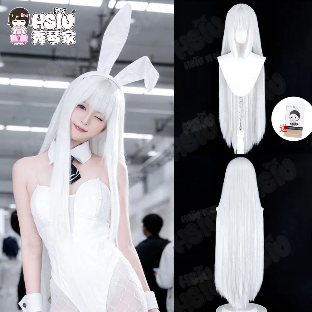 NIKKE Blanc Cosplay Wig Fiber Synthetic Wig 100cm Silver White Long Wig Game NIKKE Cosplay
NIKKE Blanc Cosplay Wig Fiber Synthetic Wig 100cm Silver White Long Wig Game NIKKE Cosplay