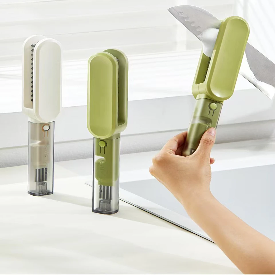 Multi-function Knife Tool Cleaning Brush Handguard Cleaning Brush For Kitchen Cleaning Brush With Dual Brush Head Design
Multi-function Knife Tool Cleaning Brush Handguard Cleaning Brush For Kitchen Cleaning Brush With Dual Brush Head Design
