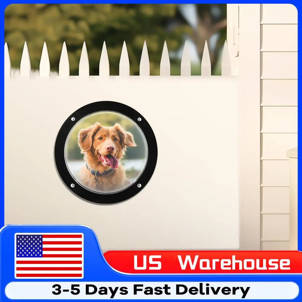 Acrylic Dome Dog Fence Window Clear View Dog Porthole Window Bubble Peek Window for Doggie/Cat/Horse Outside
Acrylic Dome Dog Fence Window Clear View Dog Porthole Window Bubble Peek Window for Doggie/Cat/Horse Outside