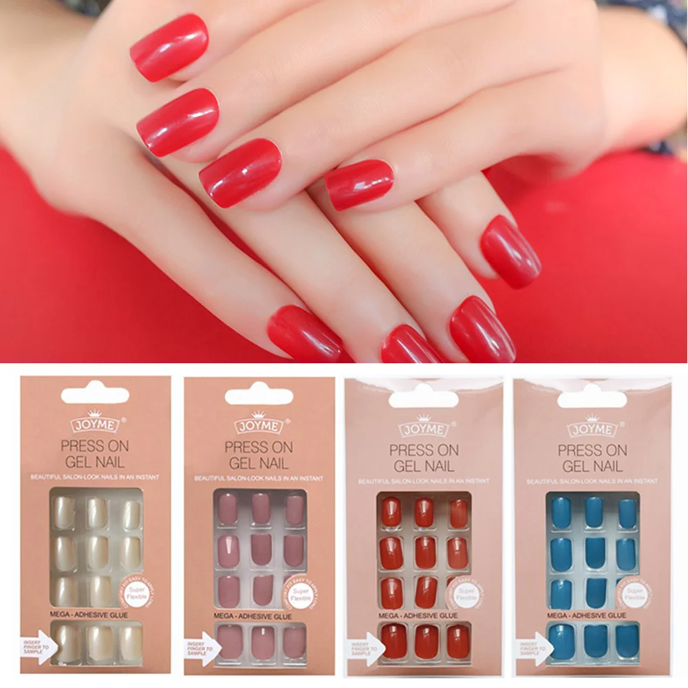 Nail Art Fake Nail Tips Full Cover Artificial Square Nails Solid False Nails Detachable Artificial Square Nail Press on Coffin
Nail Art Fake Nail Tips Full Cover Artificial Square Nails Solid False Nails Detachable Artificial Square Nail Press on Coffin