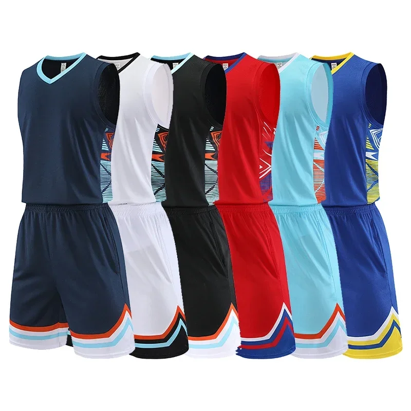 2pcs Set Basketball Suits Plus Size Outdoor Sport Shirts Tops Shorts Jersey Breathable Tennis Sportswear Male Fitness Tracksuit
2pcs Set Basketball Suits Plus Size Outdoor Sport Shirts Tops Shorts Jersey Breathable Tennis Sportswear Male Fitness Tracksuit