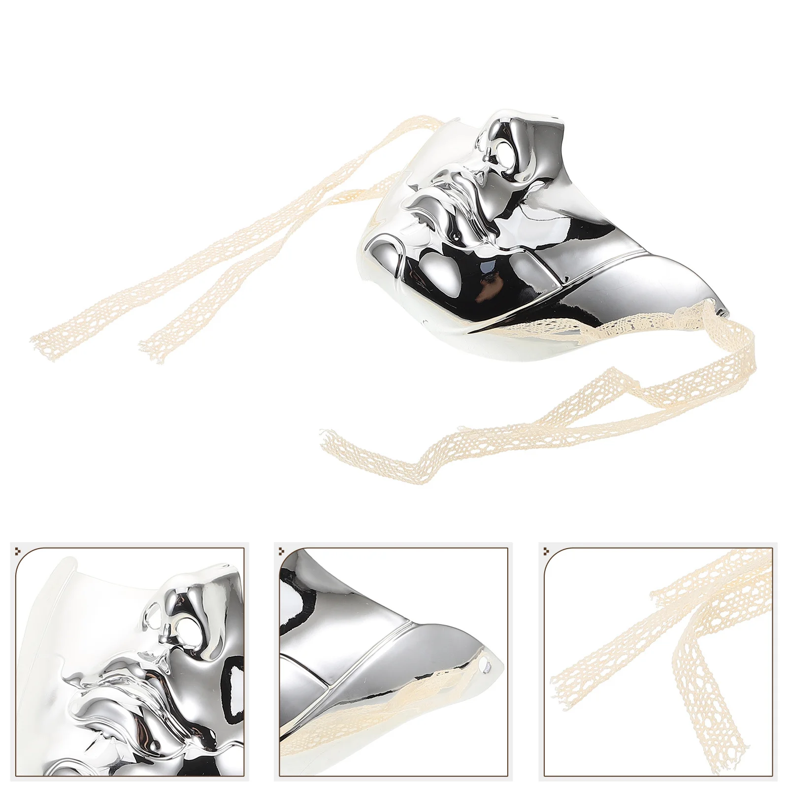 Steampunk Mask Cyborg Venetian Masquerade Bottom Half Face Mechanical Punk Cosplay Halloween Costume Party Mardi Gras Ball
Steampunk Mask Cyborg Venetian Masquerade Bottom Half Face Mechanical Punk Cosplay Halloween Costume Party Mardi Gras Ball