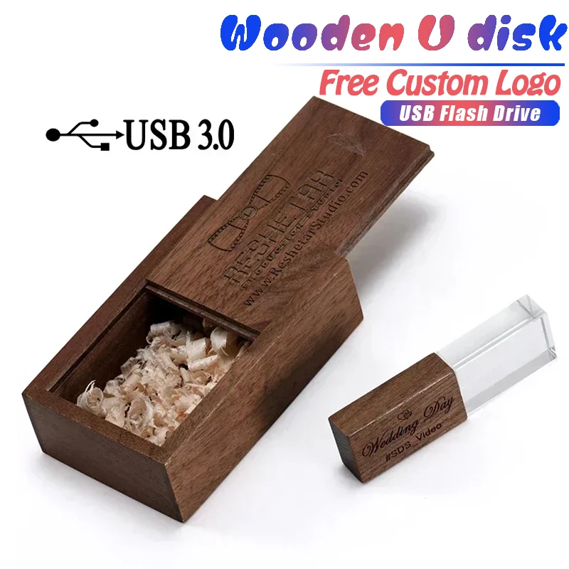 JASTER USB 3.0 High Speed Crystal Wooden128GB Wedding Gift Flash Drive 32GB Pen Drive Premium Gift 64GB USB Stick Memory Card
JASTER USB 3.0 High Speed Crystal Wooden128GB Wedding Gift Flash Drive 32GB Pen Drive Premium Gift 64GB USB Stick Memory Card
