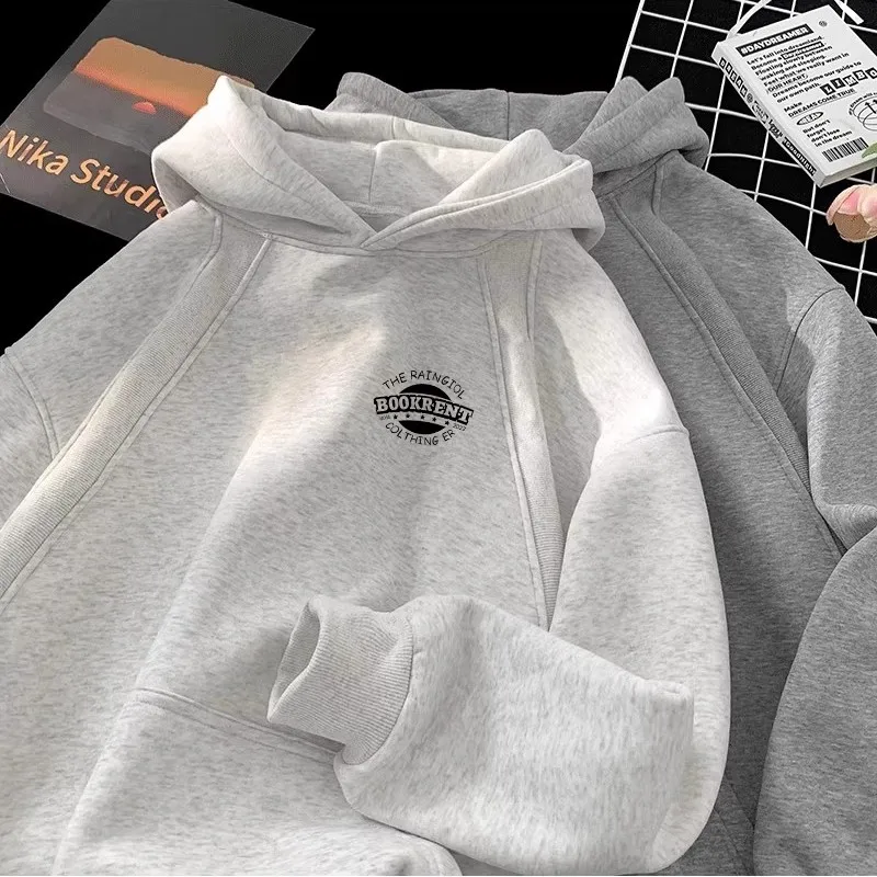 Мужская толстовка оверсайз с американским принтом, весенне-осенняя, дизайнерская, с ребристой отделкой, деконструированная, 300 Pou
Мужская толстовка оверсайз с американским принтом, весенне-осенняя, дизайнерская, с ребристой отделкой, деконструированная, 300 Pou