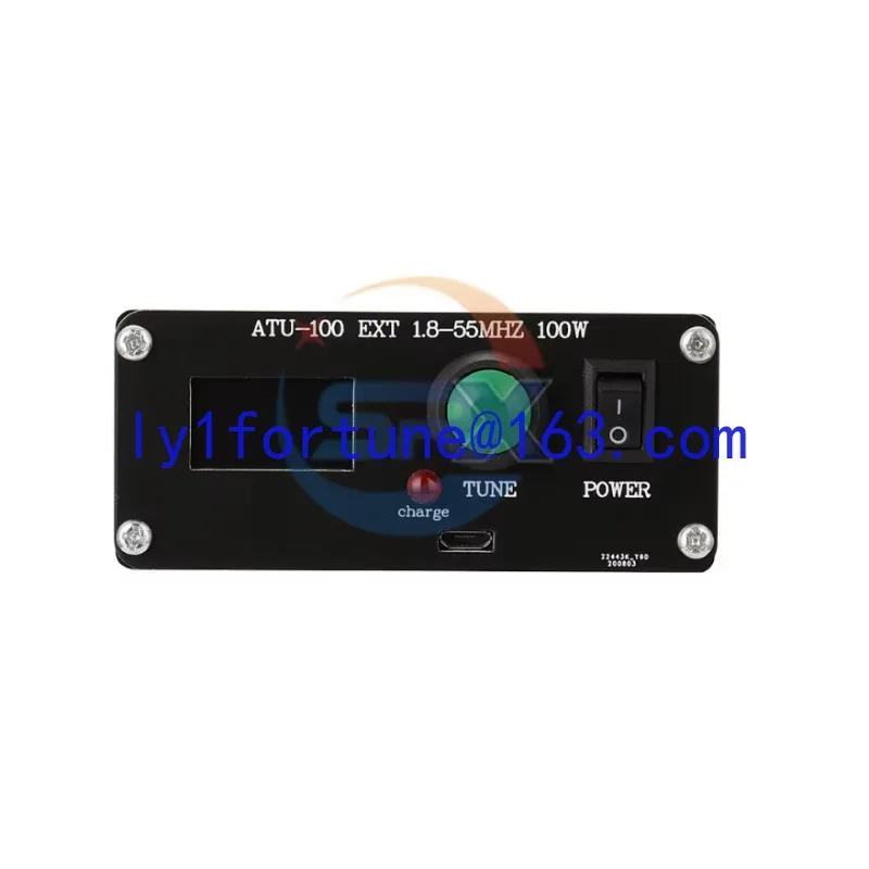 For ATU-100 1.8-55 MHz Mini Automatic Antenna Tuner 0.96 inches with case finish Rechargeable version
For ATU-100 1.8-55 MHz Mini Automatic Antenna Tuner 0.96 inches with case finish Rechargeable version
