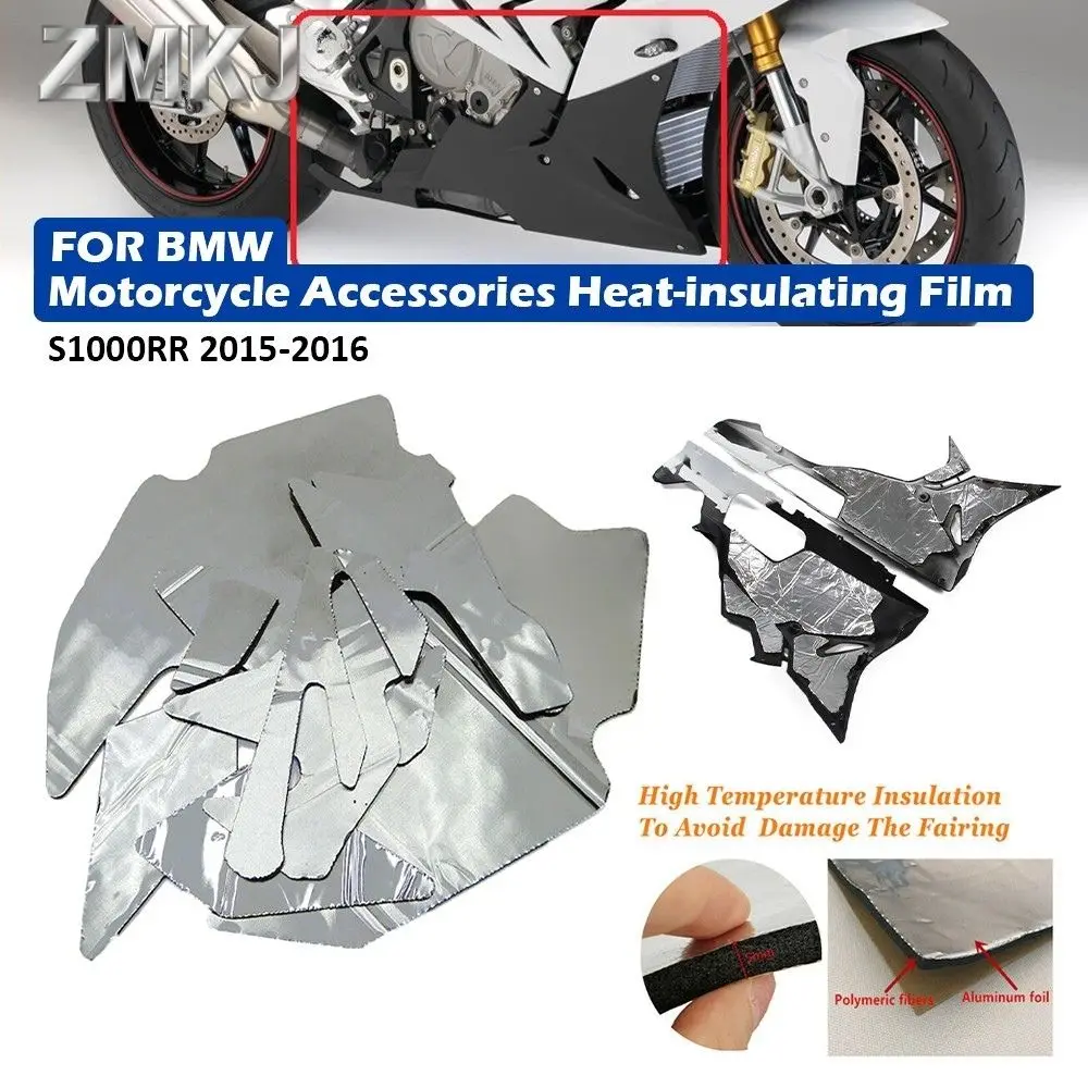 For BMW S1000RR 2015-2018 S1000 RR 15-18 Heat Shield Fairing Melting Protection Pre-Cut Insulation Sponge Motorcycle Accessories
For BMW S1000RR 2015-2018 S1000 RR 15-18 Heat Shield Fairing Melting Protection Pre-Cut Insulation Sponge Motorcycle Accessories