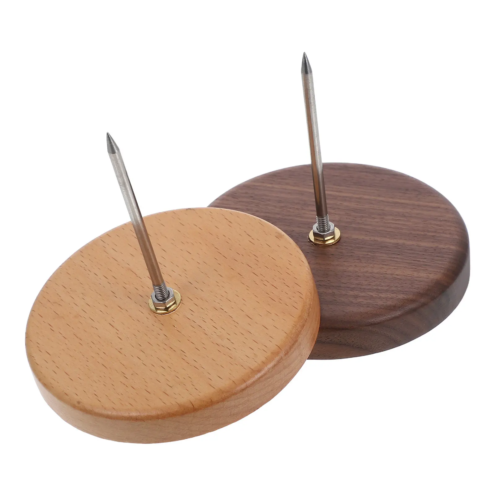 2Pcs Wooden Base Metal Ticket Spike Holder for Restaurant Kitchen Office Desktop Receipts Menus Bills Checks Paper Notes Spindle
2Pcs Wooden Base Metal Ticket Spike Holder for Restaurant Kitchen Office Desktop Receipts Menus Bills Checks Paper Notes Spindle
