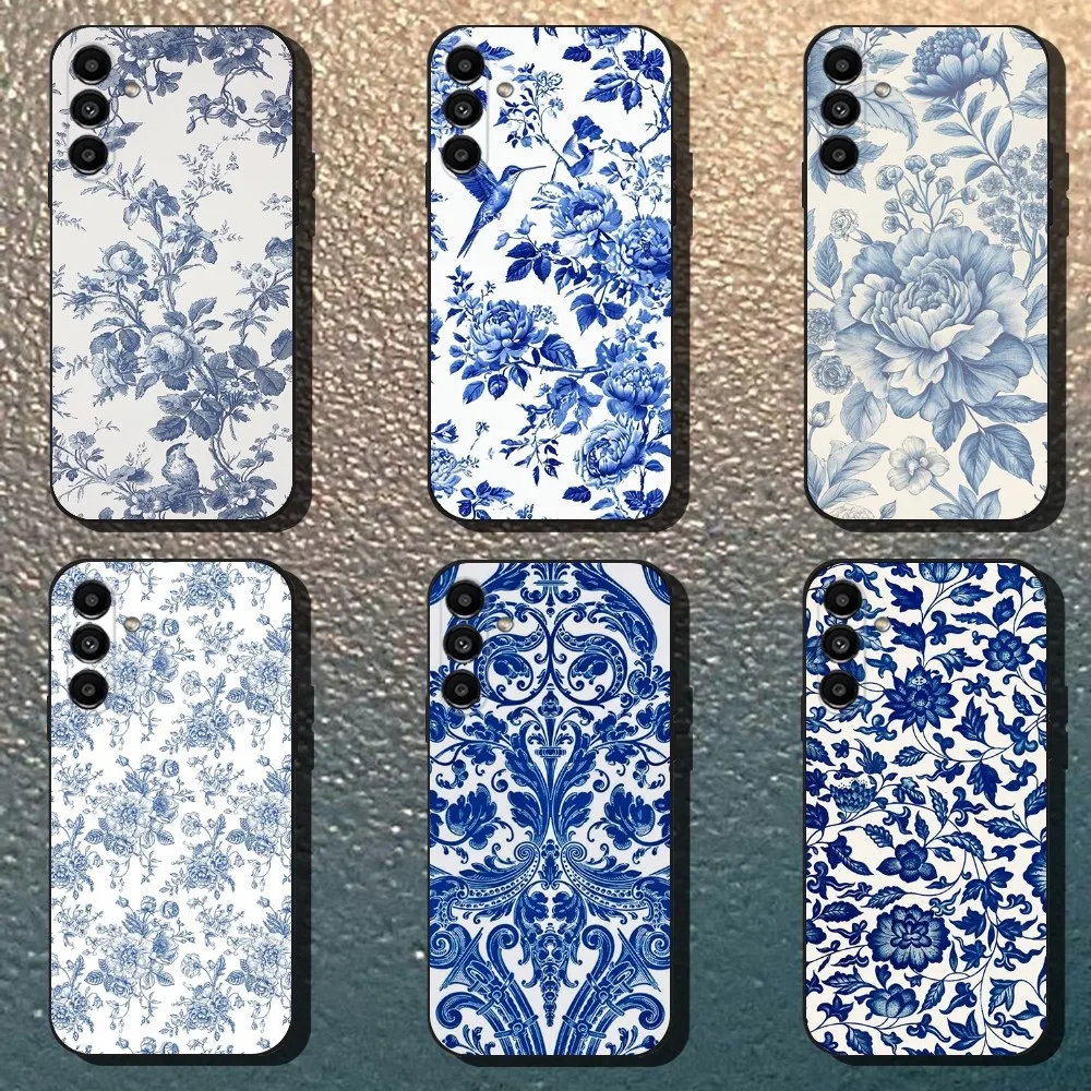 Blue And White Porcelain Floral Phone Case For Samsung Galaxy A13,A21s,A22,A31,A32,A52,A53,A71,A80,Soft Black Shell
Blue And White Porcelain Floral Phone Case For Samsung Galaxy A13,A21s,A22,A31,A32,A52,A53,A71,A80,Soft Black Shell