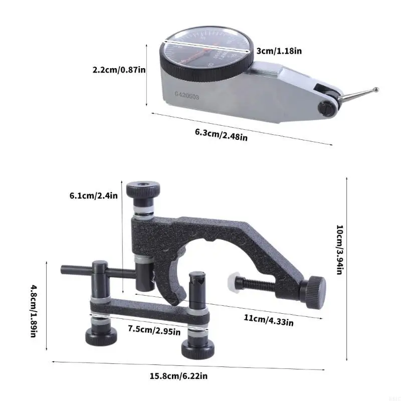 581C Accurate Black Levers Dials & Holder Set Simple Operate Perfect for Engineering & Workshop Applications
581C Accurate Black Levers Dials & Holder Set Simple Operate Perfect for Engineering & Workshop Applications