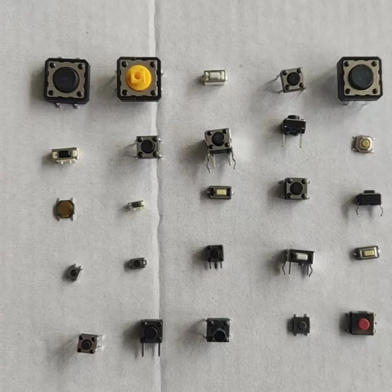 125Pcs 25 Types Micro Tact Push Button Switch Assorted Kit SMD DIP 2*4 3*6 4*4 6*6 12*12 Reset Mini Leaf Switches for Arduin
125Pcs 25 Types Micro Tact Push Button Switch Assorted Kit SMD DIP 2*4 3*6 4*4 6*6 12*12 Reset Mini Leaf Switches for Arduin