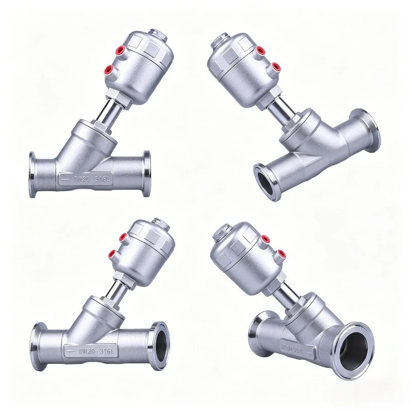 304 Stainless Steel Pneumatic Quick Installation Angle Seat Valve Angle Seat Valve PTFE Seal 1/2 Inch 3/4 Inch 1 Inch
304 Stainless Steel Pneumatic Quick Installation Angle Seat Valve Angle Seat Valve PTFE Seal 1/2 Inch 3/4 Inch 1 Inch