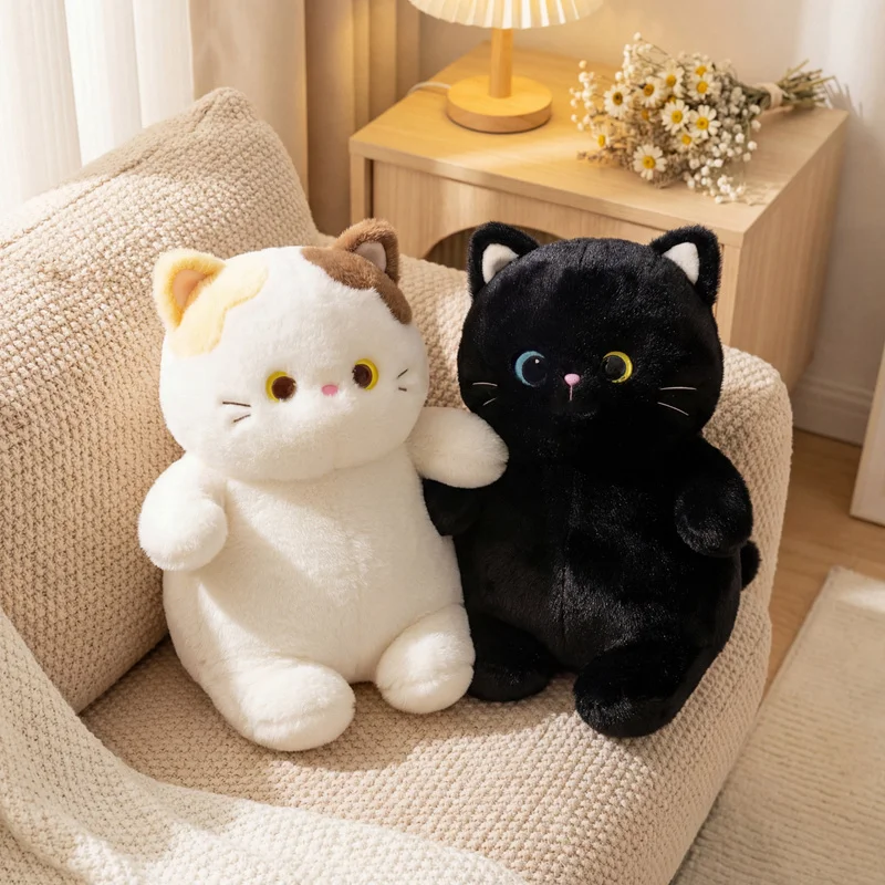 35cm Adorable Sweet Cat Plush Toys Fluffly Stuffed Animals Soft Fat Round Kitten Dolls for Kids Girls Gifts Home Decor
35cm Adorable Sweet Cat Plush Toys Fluffly Stuffed Animals Soft Fat Round Kitten Dolls for Kids Girls Gifts Home Decor