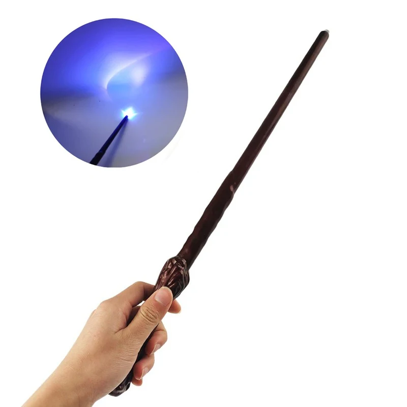 Boys & Girls Glowing Magic Wand with Sound Cosplay Toy Role-Playing Wizard Cane Stage Props Birthday Gift XPY
Boys & Girls Glowing Magic Wand with Sound Cosplay Toy Role-Playing Wizard Cane Stage Props Birthday Gift XPY