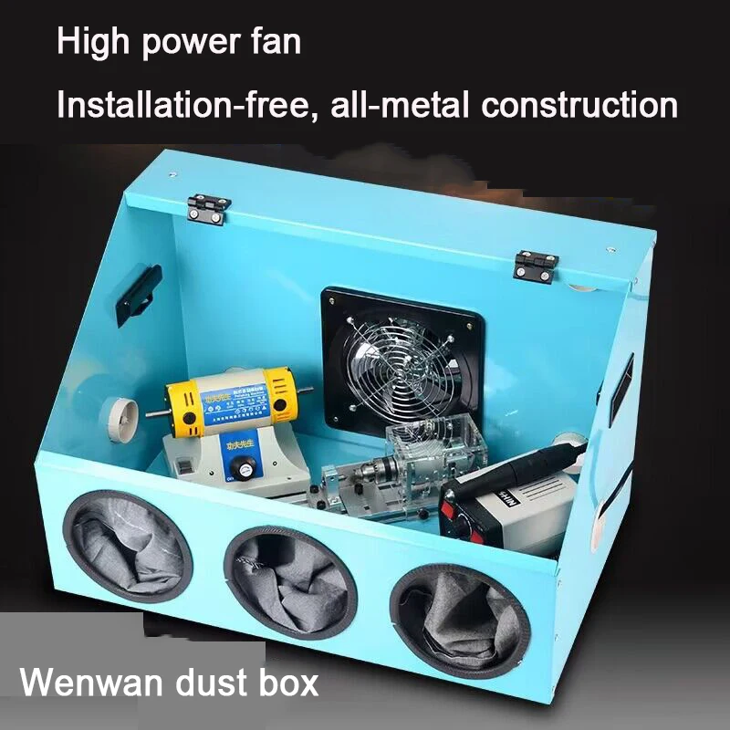 Metal Integrated Dust-Proof Box Jade Beeswax Grinder Grinding Box Engraving Dust-Proof Box
Metal Integrated Dust-Proof Box Jade Beeswax Grinder Grinding Box Engraving Dust-Proof Box