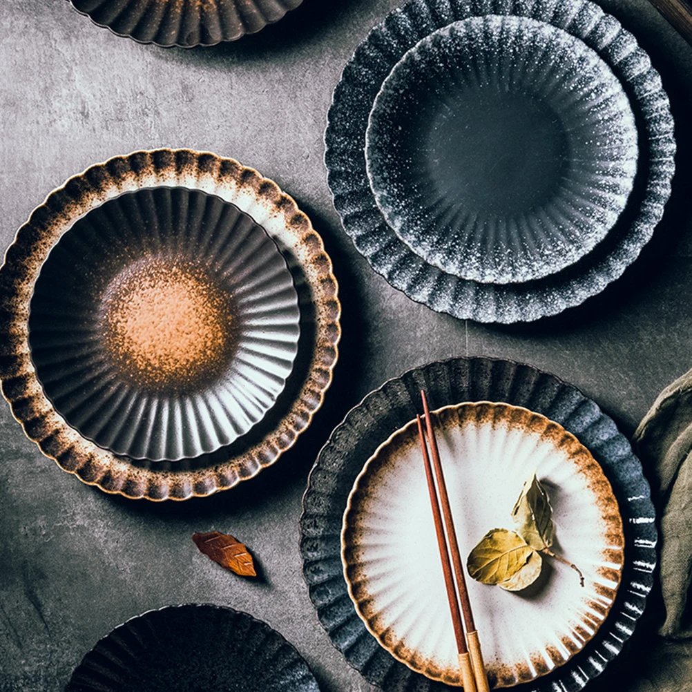 1Pcs Round Ceramic Dish Smooth Texture Salad Dessert Steak Pasta Japanese Style Home Restaurant Round Dish
1Pcs Round Ceramic Dish Smooth Texture Salad Dessert Steak Pasta Japanese Style Home Restaurant Round Dish