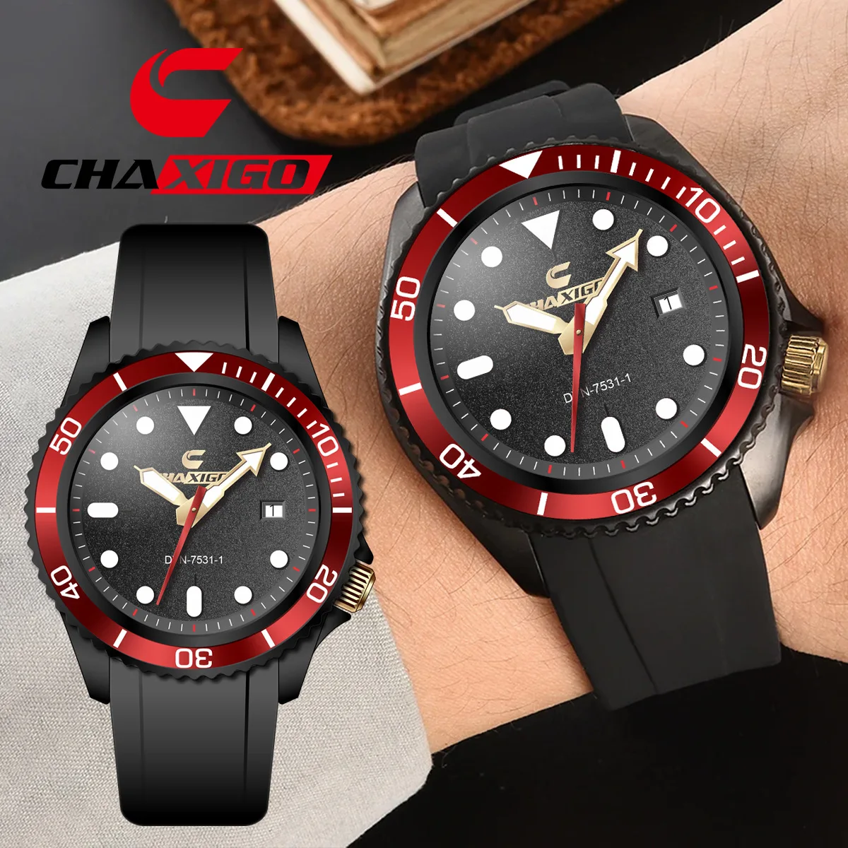 CHAXIGO мужские кварцевые часы модные деловые часы h водонепроницаемые летние одиночные мужские часы
CHAXIGO мужские кварцевые часы модные деловые часы h водонепроницаемые летние одиночные мужские часы