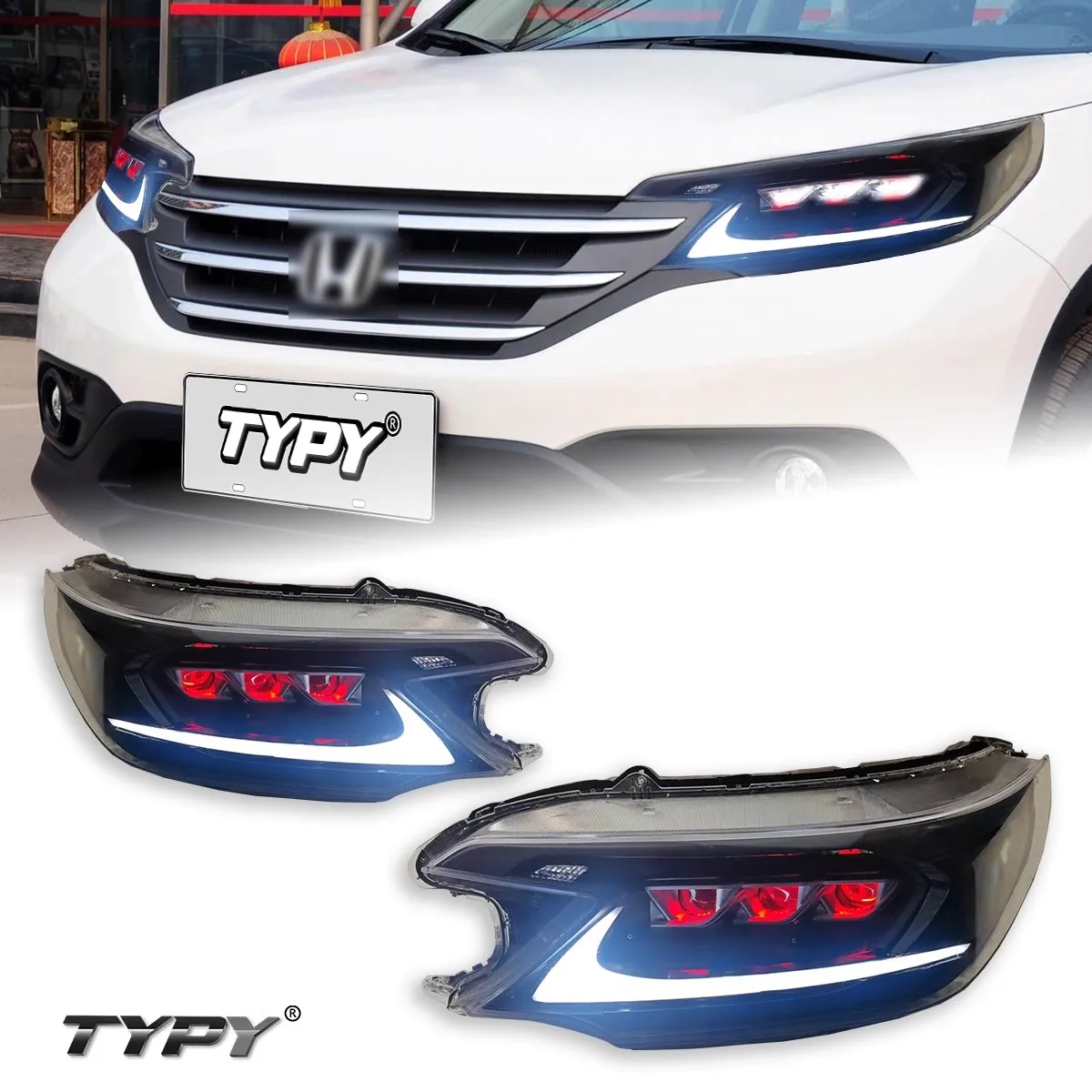 Автомобильные фары TYPY 2012-2014 для Honda CRV, светодиодные фары для проектора, дневные ходовые огни, автомобильные аксессуары
Автомобильные фары TYPY 2012-2014 для Honda CRV, светодиодные фары для проектора, дневные ходовые огни, автомобильные аксессуары