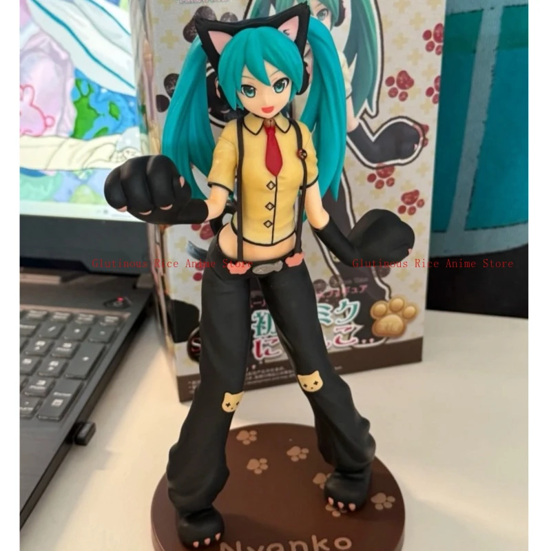 In stock anime style beautiful girl Hatsune Miku cat sexy cute toy peripheral model birthday gifts exquisite collectibles
In stock anime style beautiful girl Hatsune Miku cat sexy cute toy peripheral model birthday gifts exquisite collectibles